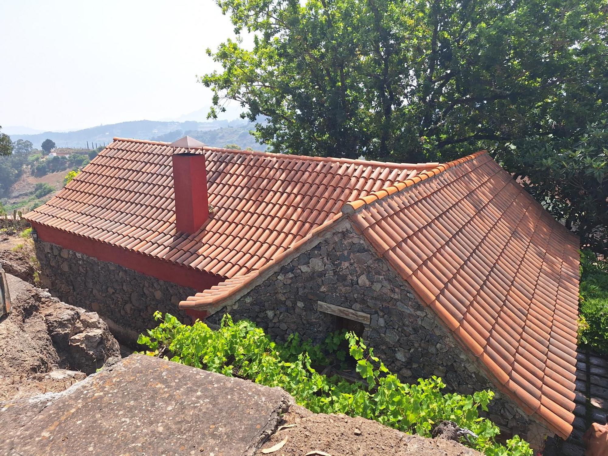 Casa Rural Con Piscina Privada El Roble Moya  Exterior foto